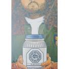 Quadro de Madeira Pequeno (30cmX20cm) Lost/Hugo "Hurley" Reyes/Personagem/Dharma/Série