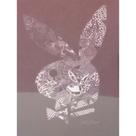 Quadro de Madeira Pequeno (30cmX20cm) Playboy/Símbolo/Preto e Branco