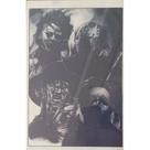 Quadro de Madeira Pequeno Cinema/Terror/Vilões/Jason/Freddy Krueger/Leatherface/Micahel Myers/Ilustração/Preto e Branco