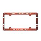 Quadro de matrícula WinCraft NCAA Texas Tech University