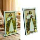 Quadro de Mesa Jesus Misericordioso Acrílico
