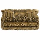 Quadro De Mesa Santa Ceia em Gesso 16cm