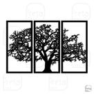 Quadro de Parede Decorativo Natureza Árvore Mdf 6mm 60x94cm