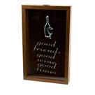 Quadro de Parede Porta Rolhas Vinhos Good friends Woodart 48,5x32,5cm. Quadro de Parede Porta Rolhas Vinhos Good friends Woodart 48,5x32,5cm.