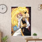 Quadro de pintura de parede Fairy Tail Natsu Dragneel 40x60cm Quadro de pintura de parede Fairy Tail Natsu Dragneel 40x60cm