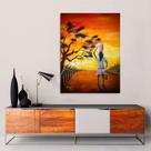 Quadro de pintura tela abstrato 70x100cm Quadro de pintura tela abstrato 70x100cm