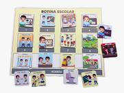 Quadro de Rotina Escolar UNISSEX em PVC de Alta Qualidade