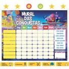 Quadro De Rotina Infantil Parede - Divertidamente Estrelas