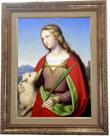 Quadro De Santa Inês, Mod. 03, Tam. 53x43cm. Angelus Quadro De Santa Inês, Mod. 03, Tam. 53x43cm. Angelus