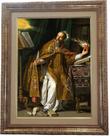 Quadro de Santo Agostinho, Modelo 02, Tam. 53x43cm. Angelus Quadro de Santo Agostinho, Modelo 02, Tam. 53x43cm. Angelus