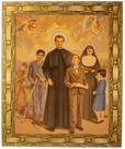 Quadro de São João Bosco, Mod. 03, Tam. 30x25cm. Angelus