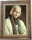 Quadro de São João Maria Vianney, Mod. 02, 53x43cm. Angelus Quadro de São João Maria Vianney, Mod. 02, 53x43cm. Angelus