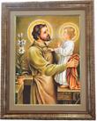 Quadro de São José, Modelo 04, Medindo 53x43cm. Angelus Quadro de São José, Modelo 04, Medindo 53x43cm. Angelus