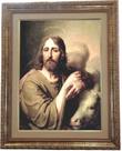 Quadro de São Lucas, Evangelista, Mod. 01, 53x43cm. Angelus