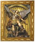 Quadro De São Miguel Arcanjo, Mod.04, Tam. 30x25cm. Angelus