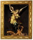Quadro De São Miguel Arcanjo, Mod.05, Tam. 30x25cm. Angelus Quadro De São Miguel Arcanjo, Mod.05, Tam. 30x25cm. Angelus