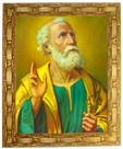 Quadro De São Pedro, Mod.01, Med. 30x25cm. Angelus