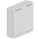Quadro De Sistema VDI Sobrepor Parede PVC Branco Para Cabos E Fios Telefone TVs E Rede 30x30cm Tigre