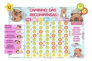 Quadro De Tarefas E Incentivo Infantil Capivara - Opfy Quadro De Tarefas E Incentivo Infantil Capivara - Opfy