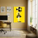 Quadro Decor Festa Suspensa 70x50cm Mold Preta