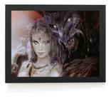 Quadro Decor Mulher E Criatura Fantasy Arte De Luis Royo Quadro Decor Mulher E Criatura Fantasy Arte De Luis Royo