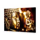Quadro Decoração Buda Dourado Moderno Zen Canvas 60x40