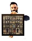 Quadro Decoração Capa Disco Led Zeppelin Physical Graffiti