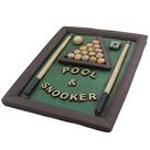 Quadro Decoração Pool e Snooker Prod. Artes. Bras. BR101