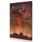 Quadro Decoração Xangô Orixá Força Umbanda Canvas 60x40 Quadro Decoração Xangô Orixá Força Umbanda Canvas 60x40