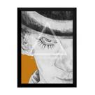 Quadro Decoratico Arte Pop Filme Laranja Mecanica 42x29cm