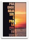Quadro Decorativo 1 peça 40x60 Por do Sol