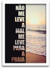 Quadro Decorativo 1 peça 40x60 Praia Onda