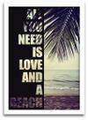 Quadro Decorativo 1 peça 40x60 Praia