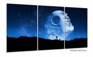 Quadro Decorativo 120x60 Sala Quarto Estrela Da Morte At-at Quadro Decorativo 120x60 Sala Quarto Estrela Da Morte At-at