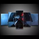 Quadro Decorativo 129x63 Sala Quarto Star Wars Darth Vader 1