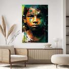 Quadro Decorativo 40x60 Para Sala Quarto Hall Indio Arte Pintura