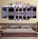 quadro decorativo 5 telas Balet"