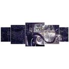 Quadro Decorativo 5 Telas - Cars Collection