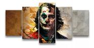 quadro decorativo 5 telas Coringa Joker Phoenix"