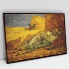 Quadro Decorativo A Sesta - Van Gogh em tela Canvas Quadro Decorativo A Sesta - Van Gogh em tela Canvas