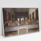 Quadro Decorativo A última Ceia - Leonardo Da Vinci em tela Canvas
