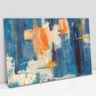 Quadro Decorativo Abstrato Aquarelado em tela Canvas