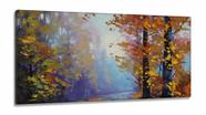 Quadro Decorativo Abstrato Arvore sala quarto 130x60 em Tecido Canvas Quadro Decorativo Abstrato Arvore sala quarto 130x60 em Tecido Canvas