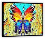 Quadro Decorativo Abstrato Borboleta Colorido Moderno Decoração Para Salas Quadro Decorativo Abstrato Borboleta Colorido Moderno Decoração Para Salas