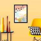 Quadro Decorativo Abstrato Candy Colors II