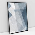 Quadro Decorativo Abstrato Elementos Geométricos II em tela Canvas Quadro Decorativo Abstrato Elementos Geométricos II em tela Canvas