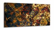 Quadro Decorativo Abstrato Fractal Sala Quarto 130x60 em Tecido Canvas Quadro Decorativo Abstrato Fractal Sala Quarto 130x60 em Tecido Canvas
