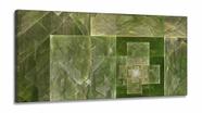 Quadro Decorativo Abstrato Fractal Verde Sala Quarto em Tecido Canvas Quadro Decorativo Abstrato Fractal Verde Sala Quarto em Tecido Canvas