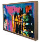 Quadro Decorativo Abstrato Intense em Moldura Caixa Quadro Decorativo Abstrato Intense em Moldura Caixa