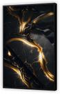 Quadro Decorativo Abstrato Mármore Escritórios Salas Tela Canvas Premium GG